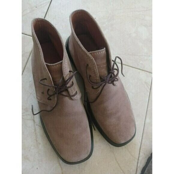 Tod's Chukka Suede Tan Desert Boots Italy - Picture 2 of 4